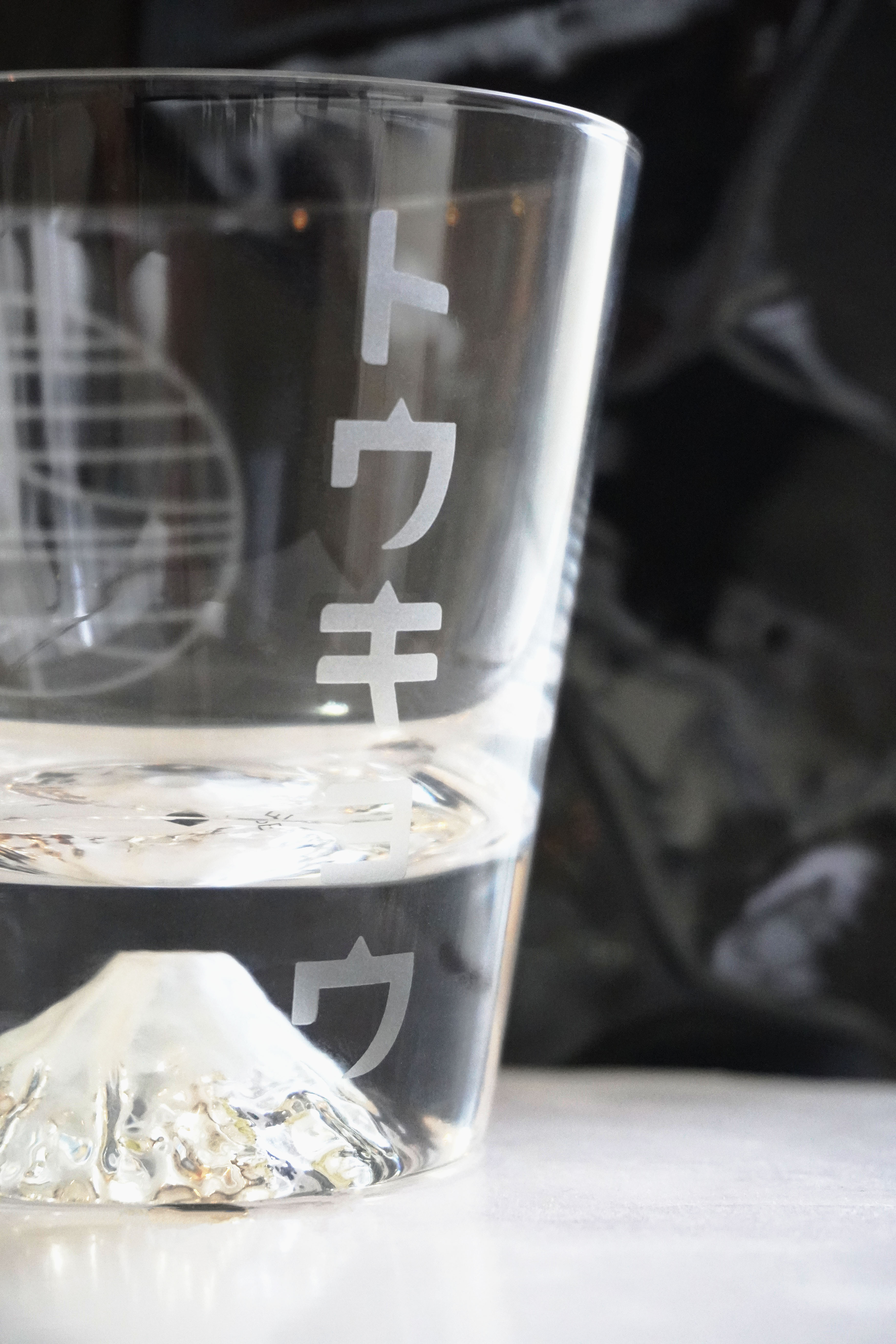 江戸切子 東京富士ロックグラス